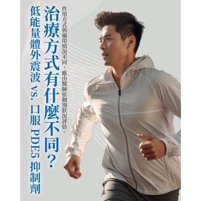 低能量體外震波技術 男性健康諮詢門診 隱密門診空間 讓諮詢更加安心自在